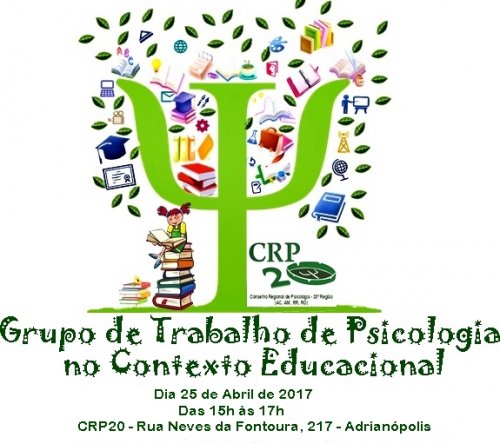 GT DE PSICOLOGIA E EDUCACAO - 1