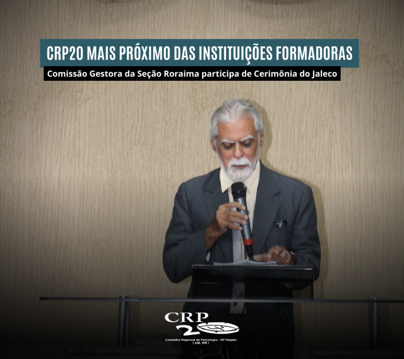 Comissão Gestora do CRP20 participa de cerimônia do Jaleco em Faculdade de Roraima